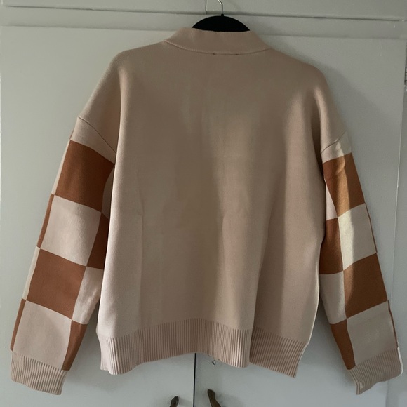 MONROW Supersoft Checkered Bomber size M - Picture 4 of 5